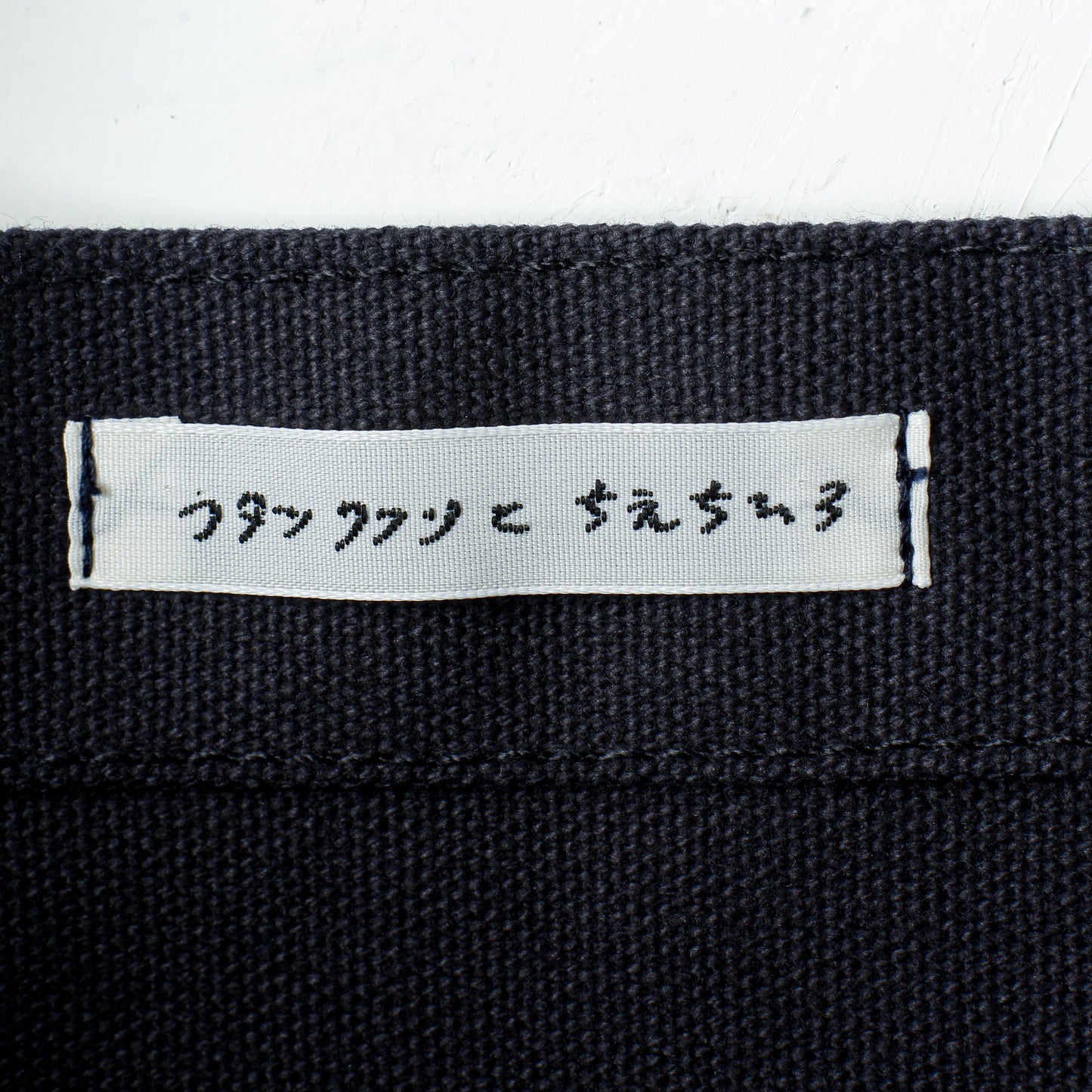 futatsukukuri/ちえちひろコラボトートバック/navy