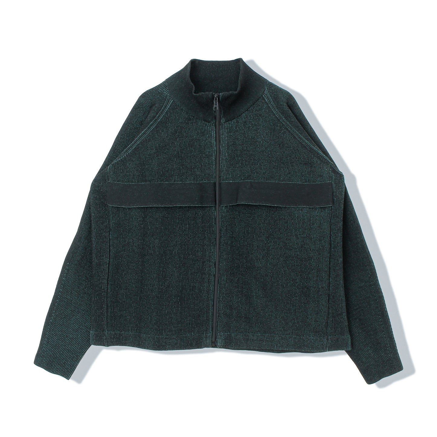 RIDGE KNIT JACKET /balck