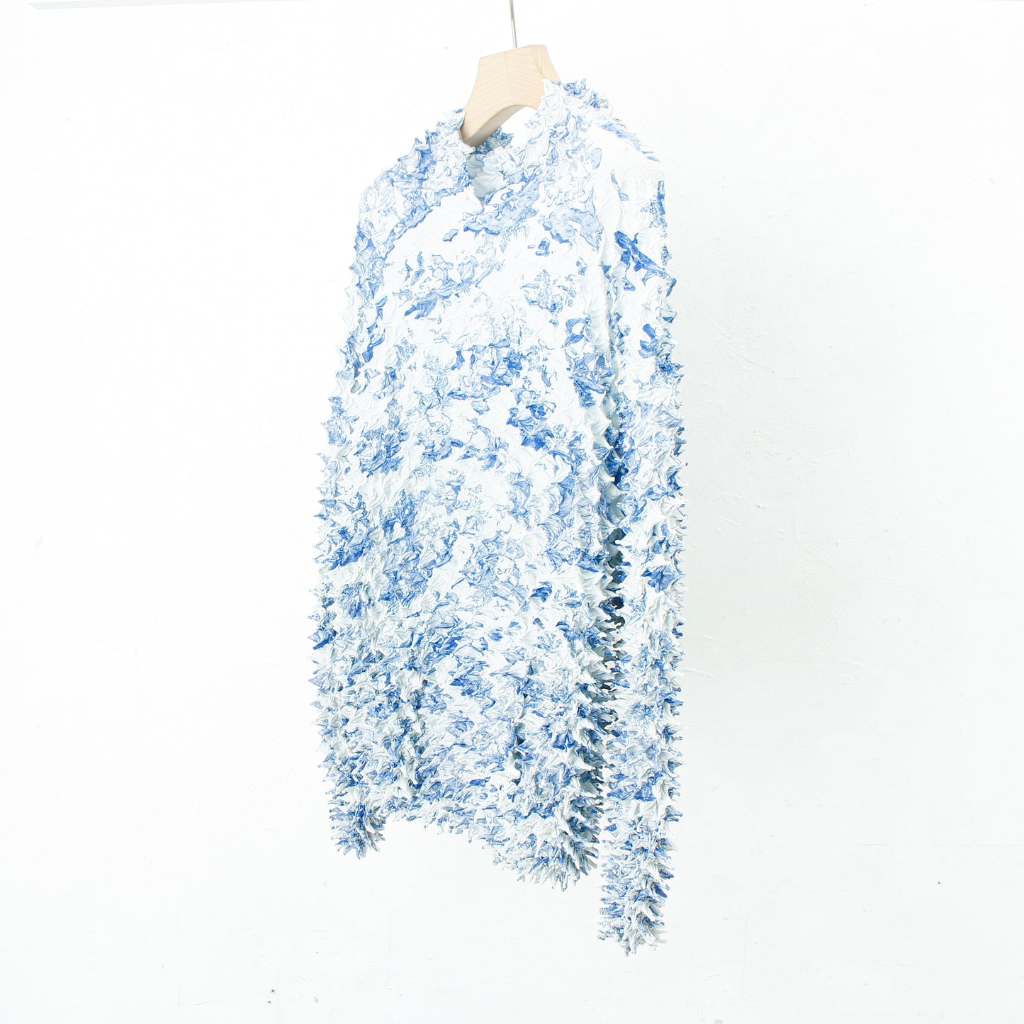 COMIC TOILE DE JOUY SPIKY HOODIE / blue