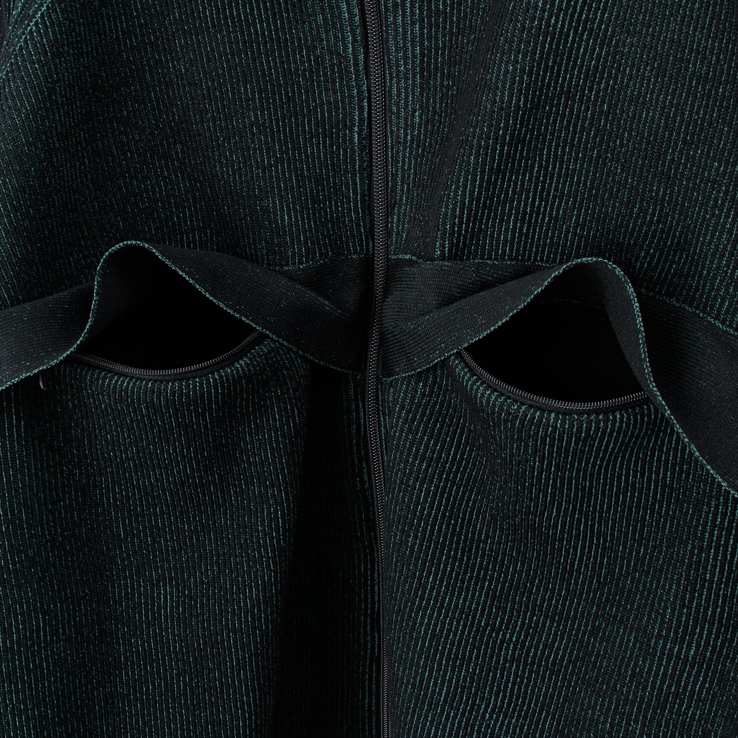RIDGE KNIT JACKET /balck