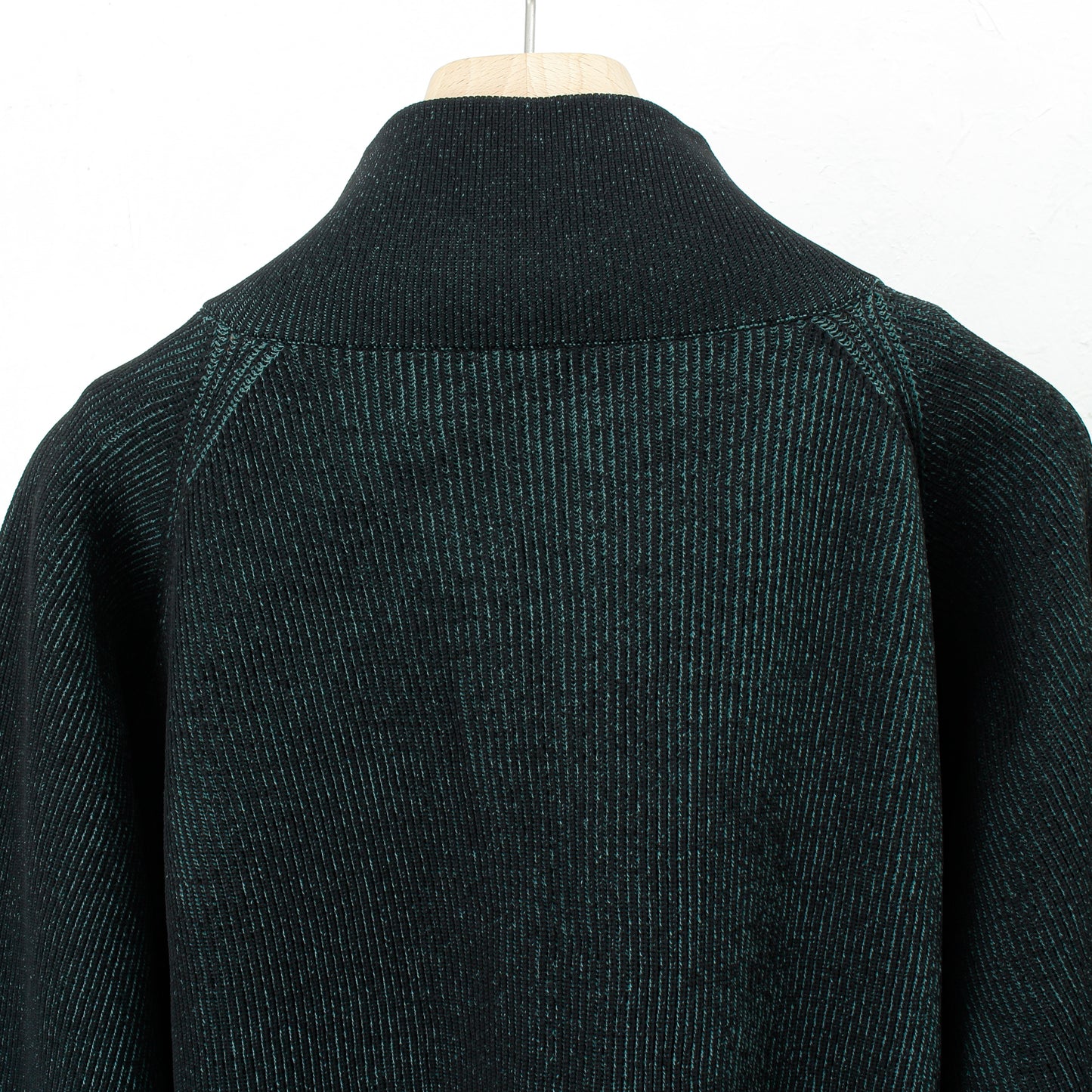 RIDGE KNIT JACKET /balck