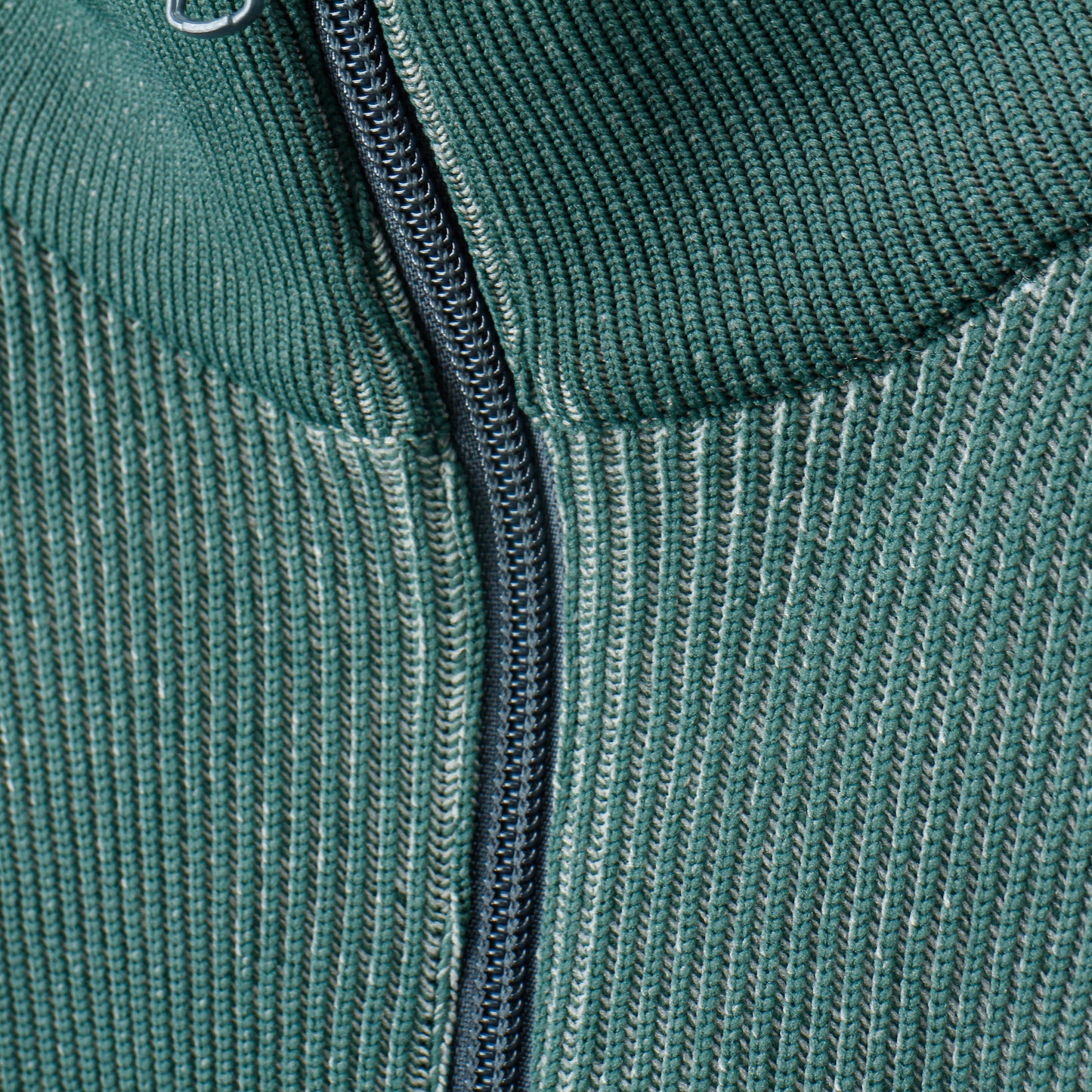 RIDGE KNIT JACKET /green
