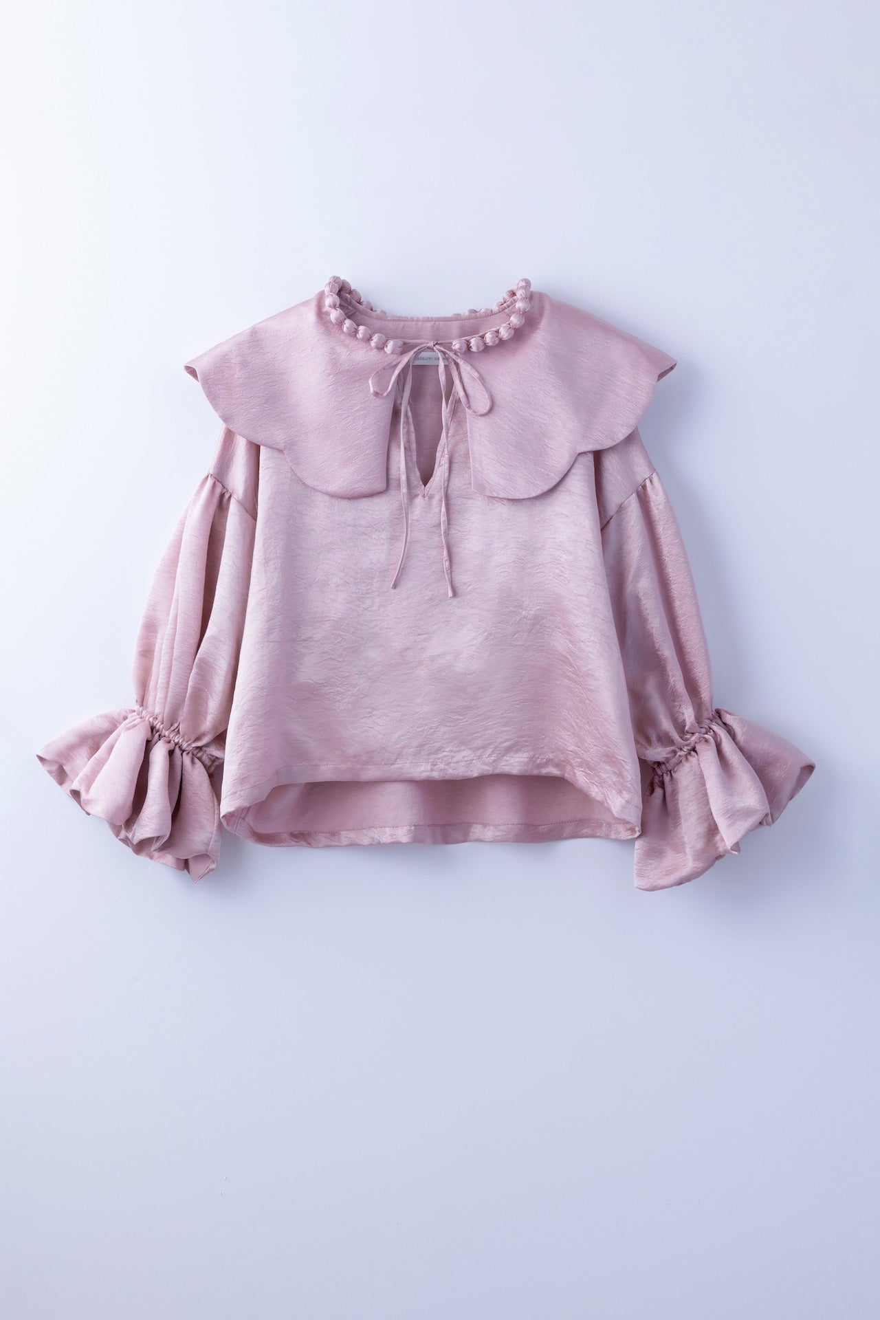 natsumi osawa/pearl scalloped blouse