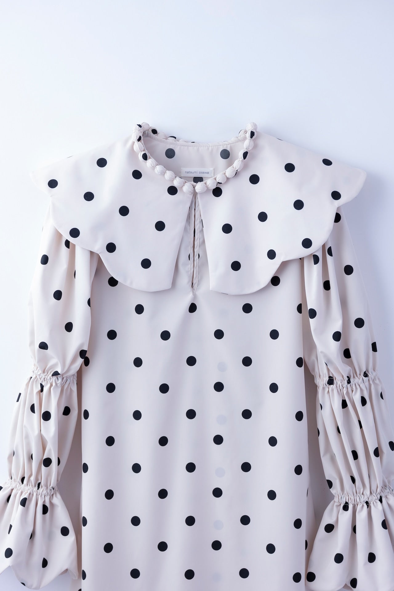 natsumi osawa/pearl scalloped dress #dot