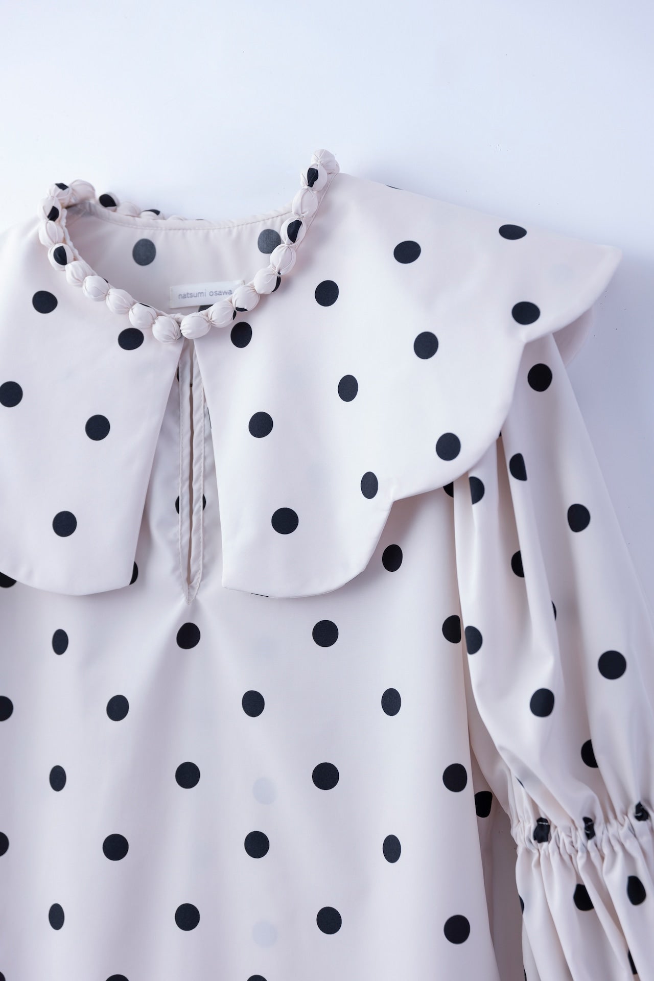 natsumi osawa/pearl scalloped dress #dot