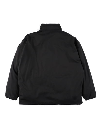 CUSHY FLEECE COLLAR JACKET / black
