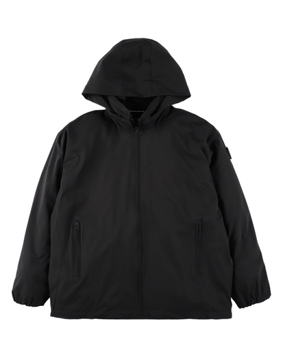 CUSHY FLEECE COLLAR JACKET / black