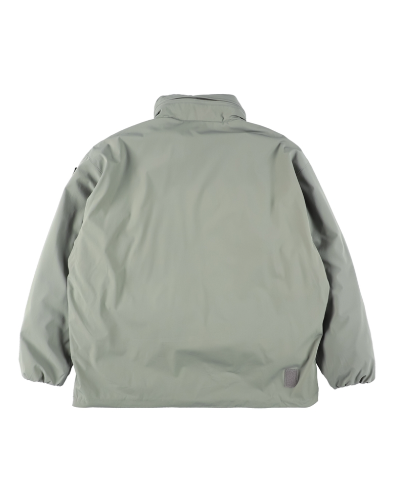 CUSHY FLEECE COLLAR JACKET / grey