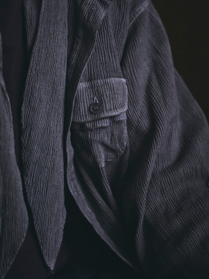 "eatable of many orders" / Celebration Scarf Shirts / charcoal