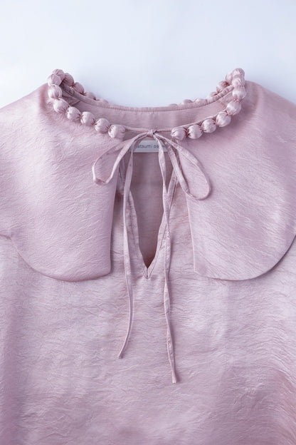 natsumi osawa/pearl scalloped blouse