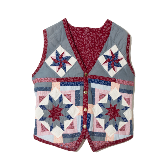 handmade patchwork vest