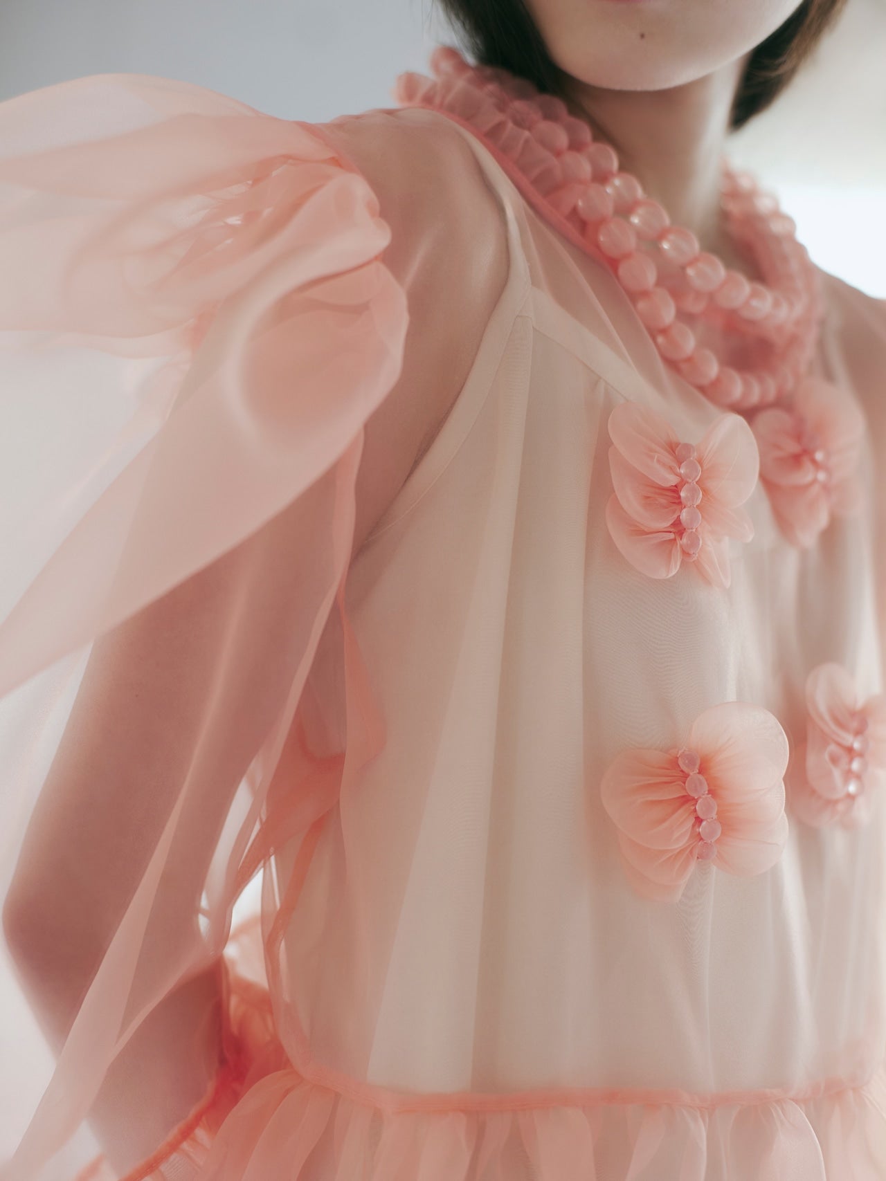 natsumi osawa/drops tulle necklace