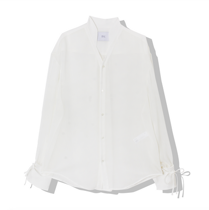 Alias Sheer Blouse / white