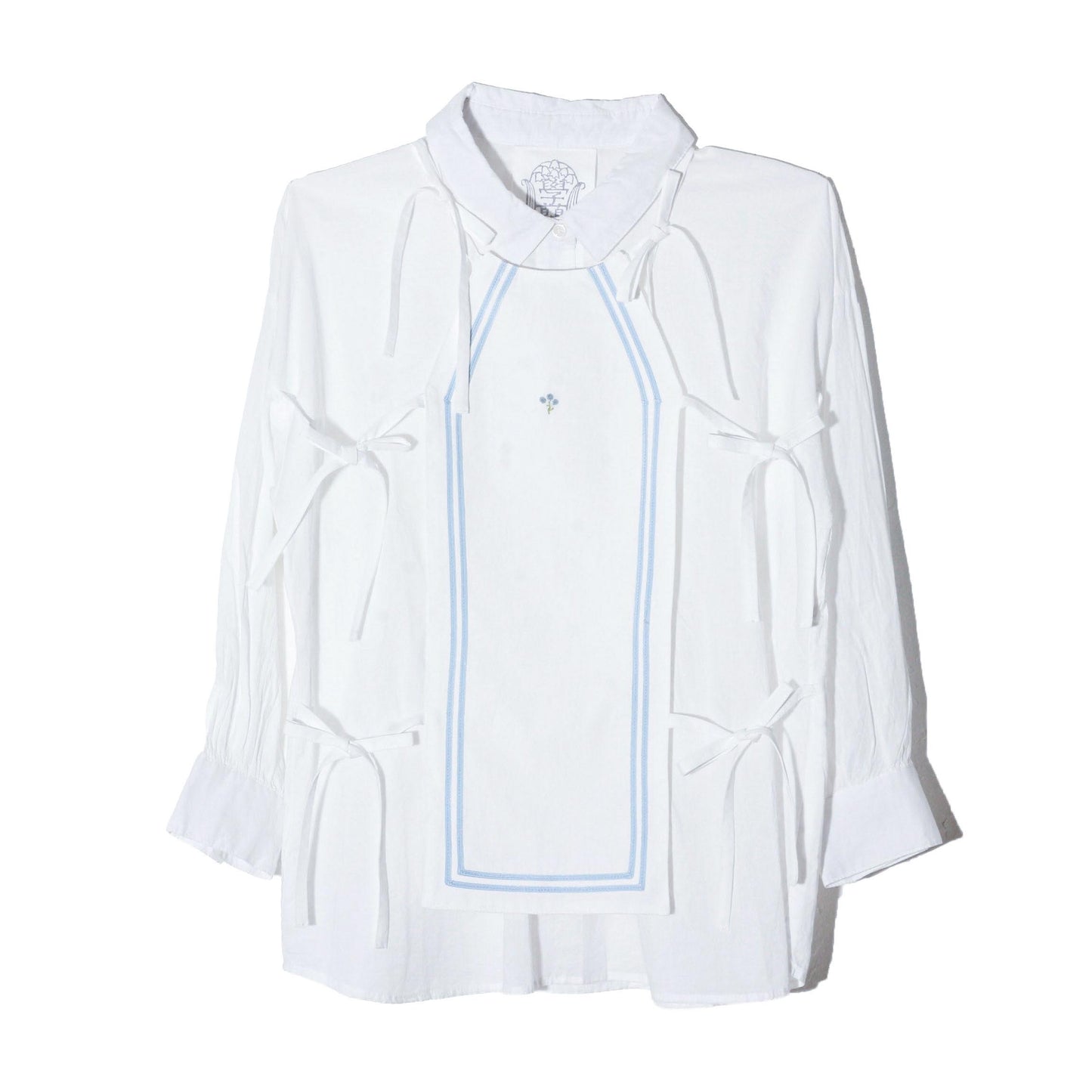 學蘭  /わすれなぐさパッチブラウス