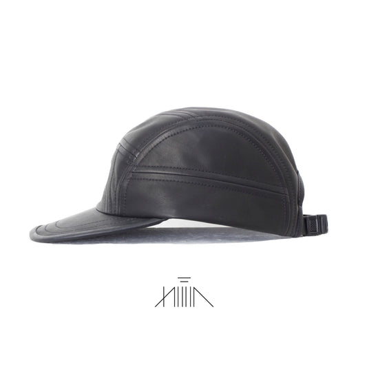 nir / patchwork leather cap