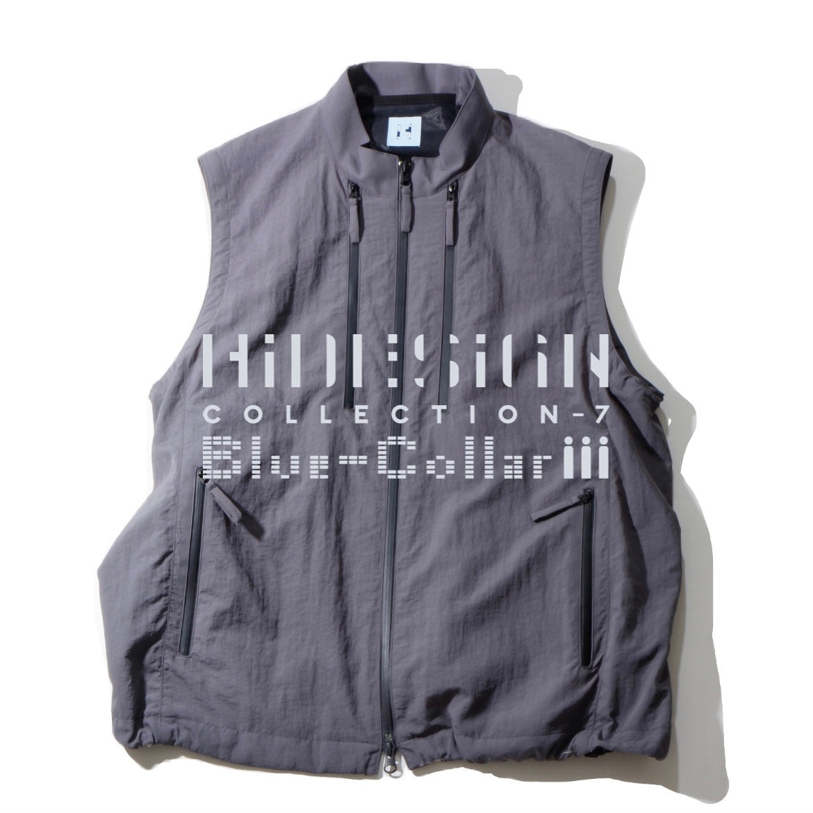 HIDESIGN / Air Flow Vest / gray<br>※受注生産商品となります