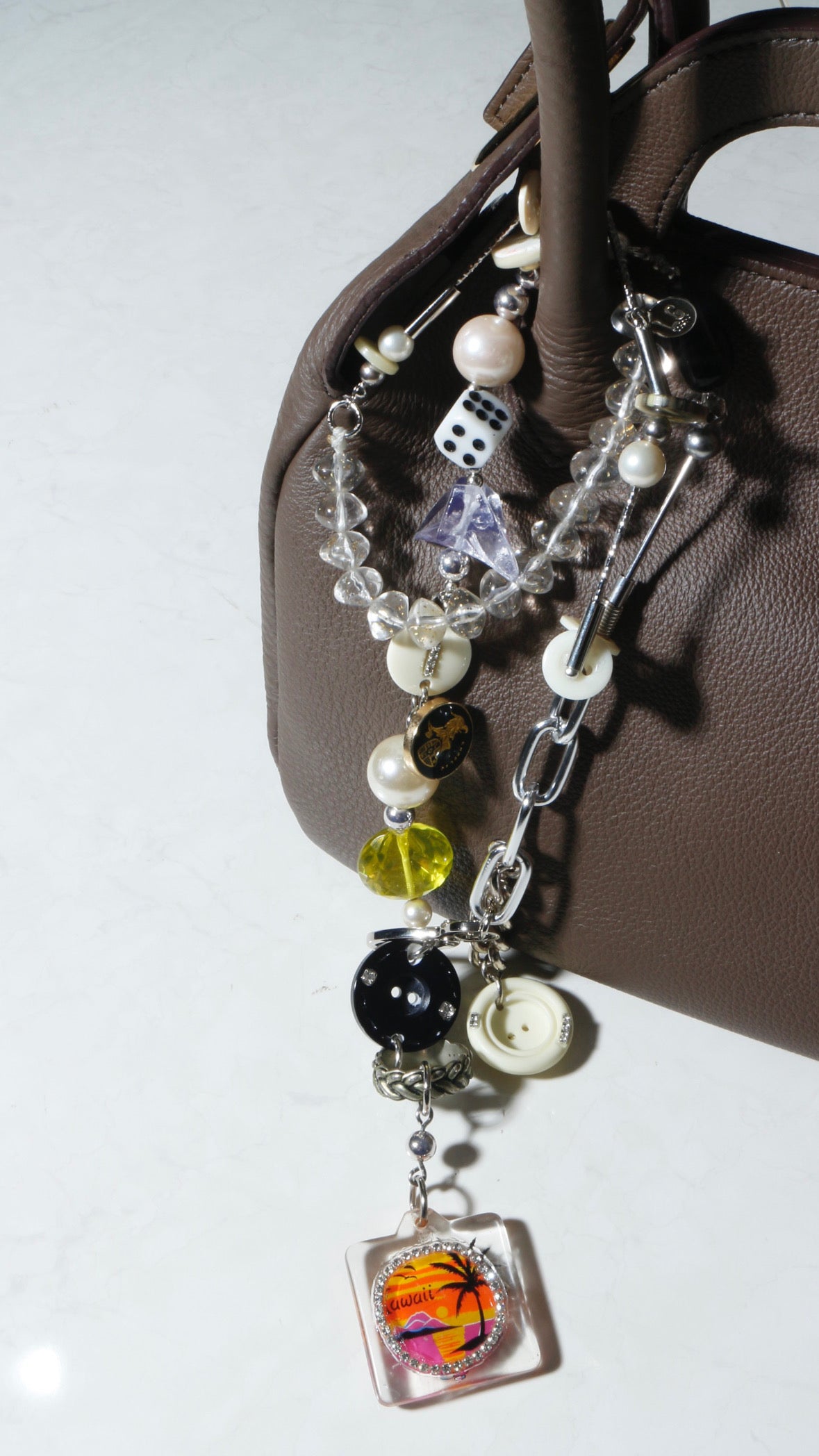 【LEO GON'DO】ROSARY Necklace No,3 PEARL / DICE / GRAPHIC
