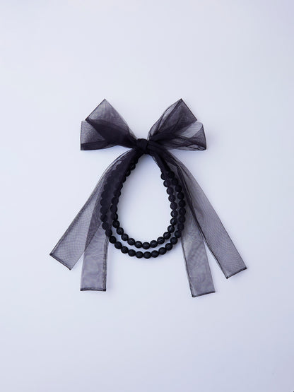 natsumi osawa/drops tulle necklace