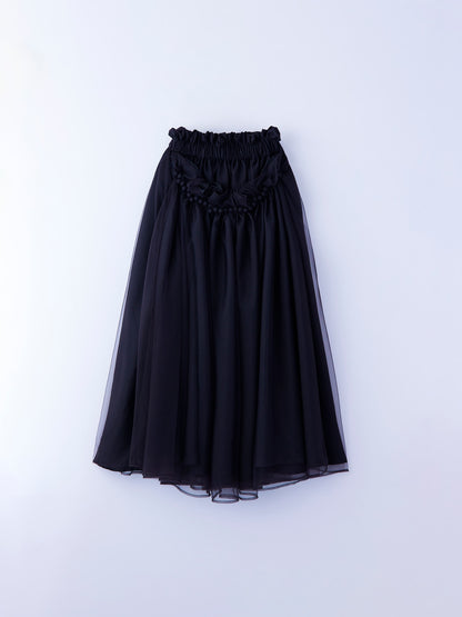 natsumi osawa/shibori gathered skirt