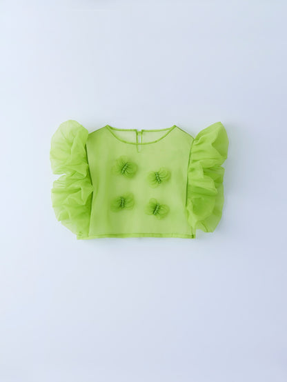 natsumi osawa/chou chou frill tops