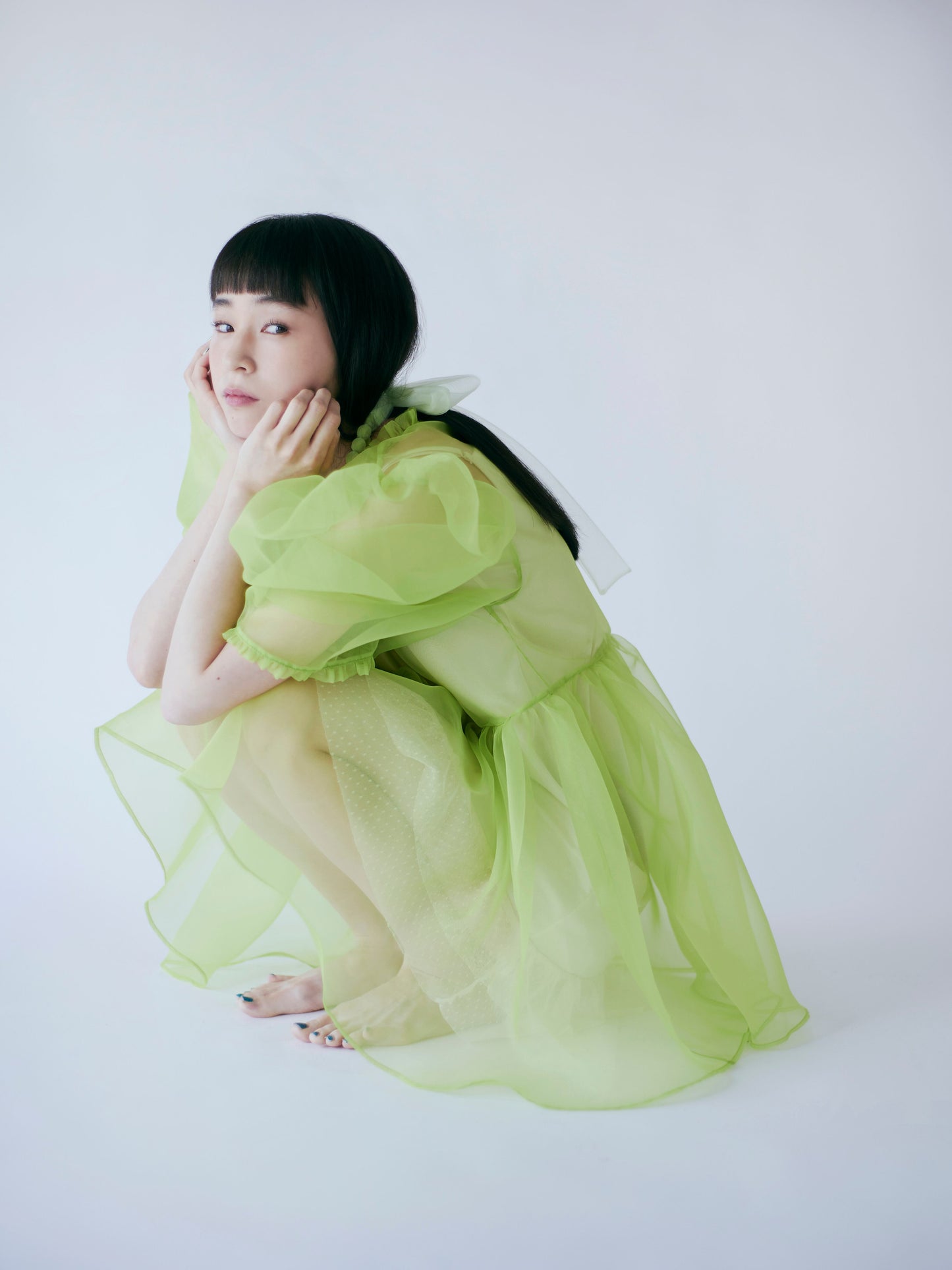 natsumi osawa/chou chou mini dress