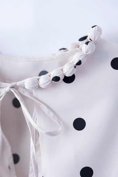 natsumi osawa/pearl scalloped blouse