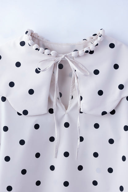 natsumi osawa/pearl scalloped blouse