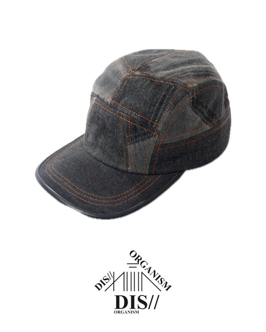 nir / Black Denim Pachwork Cap / ※受注商品となります