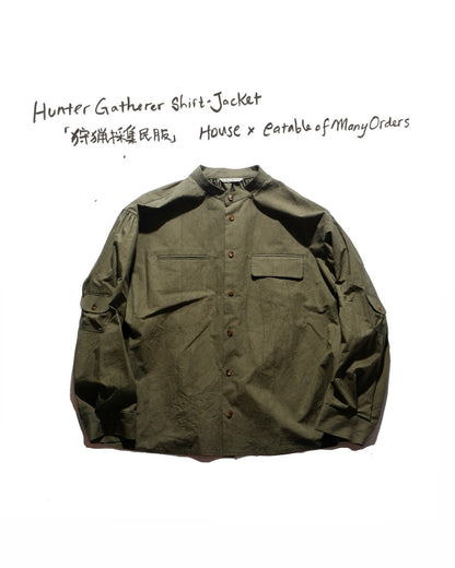"eatable of many orders" / "Hunter Gatherer Shirt-Jacket" <br>※受注生産アイテムとなります。