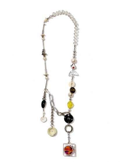 【LEO GON'DO】ROSARY Necklace No,3 PEARL / DICE / GRAPHIC
