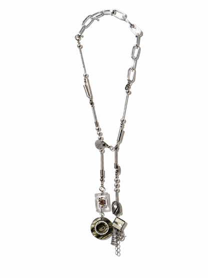 【LEO GON'DO】ROSARY Necklace No,9 BUTTON / OBJECT CLUSTER