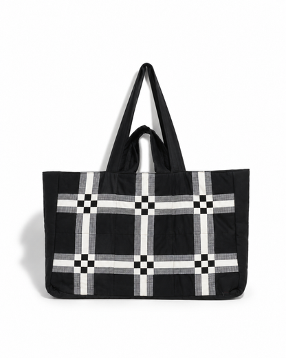 【HOUSE QUILT】 / BIG TOTE BAG＜SQUARE＞　※受注生産アイテムとなります。