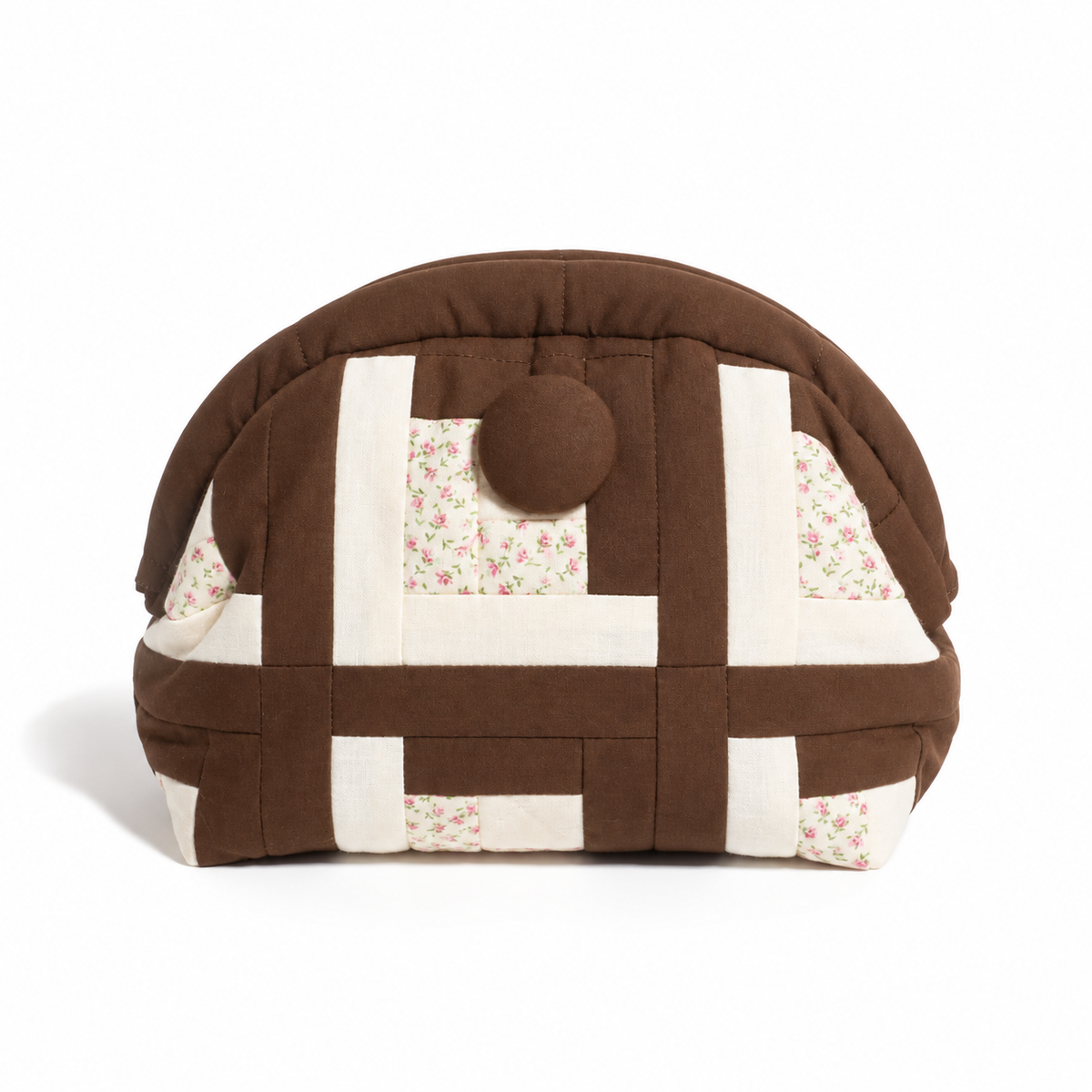 【HOUSE QUILT】 / NUUME BAG＜LOG CABIN＞　※受注生産アイテムとなります。