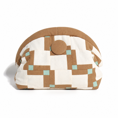 【HOUSE QUILT】 / NUUME BAG＜STEP BLOCK＞　※受注生産アイテムとなります。