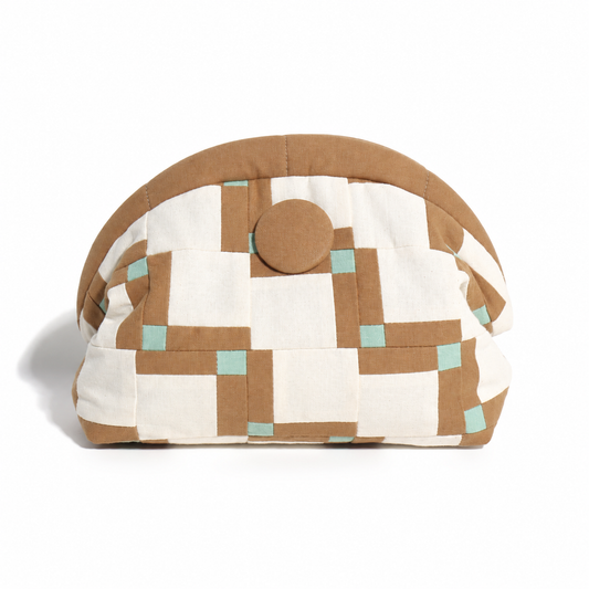 【HOUSE QUILT】 / NUUME BAG＜STEP BLOCK＞　※受注生産アイテムとなります。