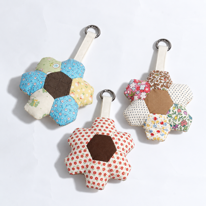 【HOUSE QUILT】 / KEY CHARM　