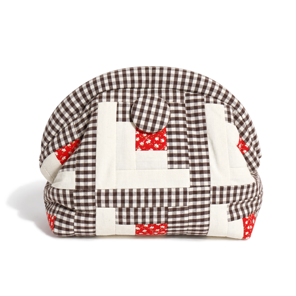 【HOUSE QUILT】 / NUUME BAG＜LOG CABIN＞　※受注生産アイテムとなります。