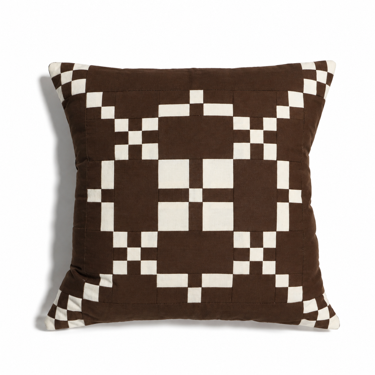 【HOUSE QUILT】 / CUSHION COVER＜TILE＞　※受注生産アイテムとなります。