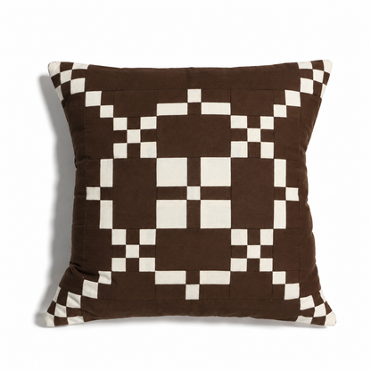 【HOUSE QUILT】 / CUSHION COVER＜TILE＞　※受注生産アイテムとなります。