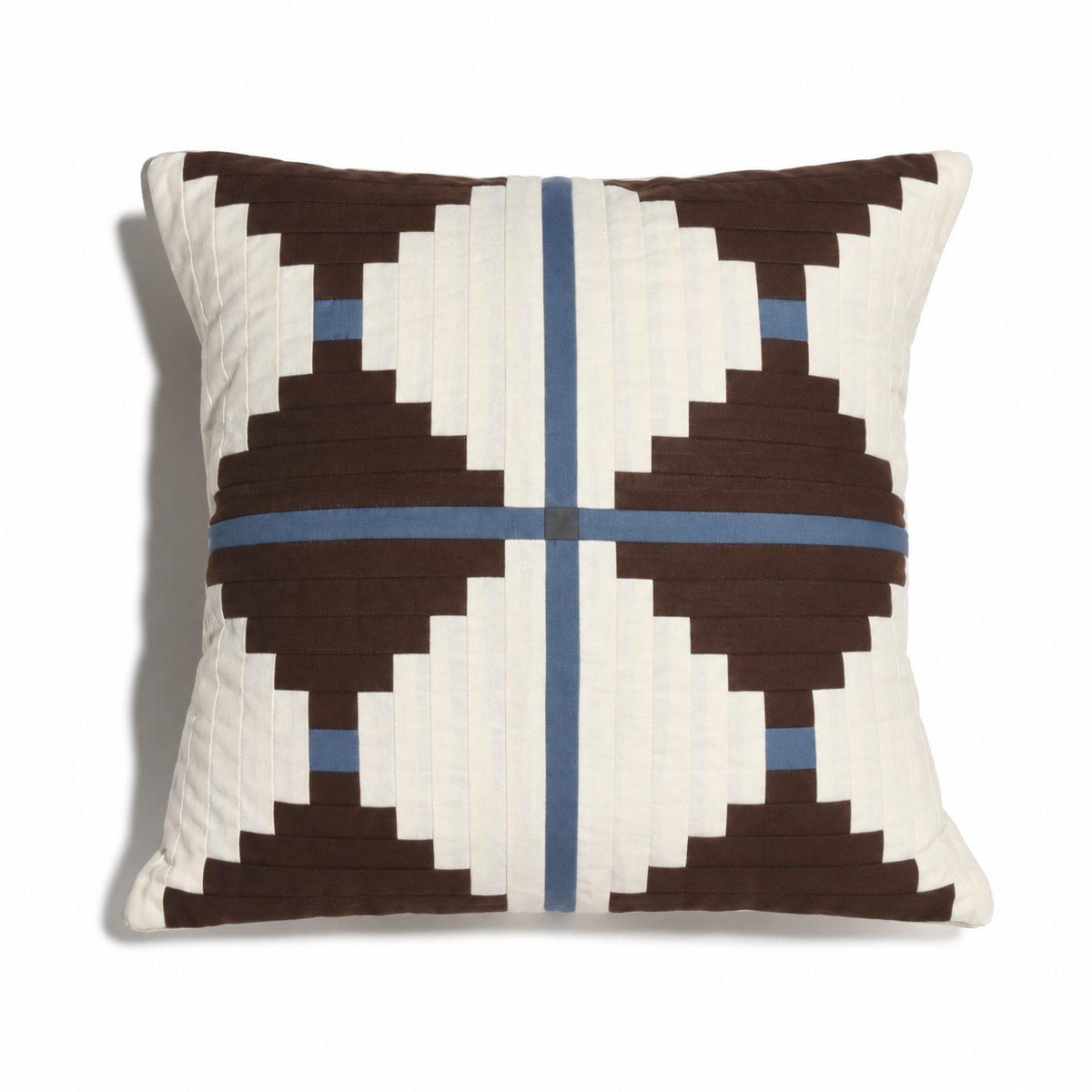 【HOUSE QUILT】 / CUSHION COVER＜HOUR GRASS＞　※受注生産アイテムとなります。