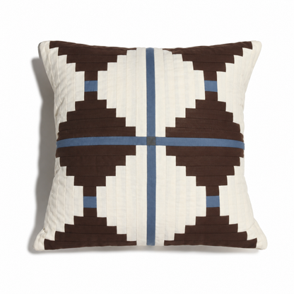 【HOUSE QUILT】 / CUSHION COVER＜HOUR GRASS＞　※受注生産アイテムとなります。