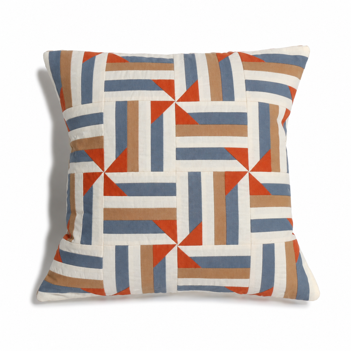 【HOUSE QUILT】 / CUSHION COVER＜WINDMILL＞　※受注生産アイテムとなります。