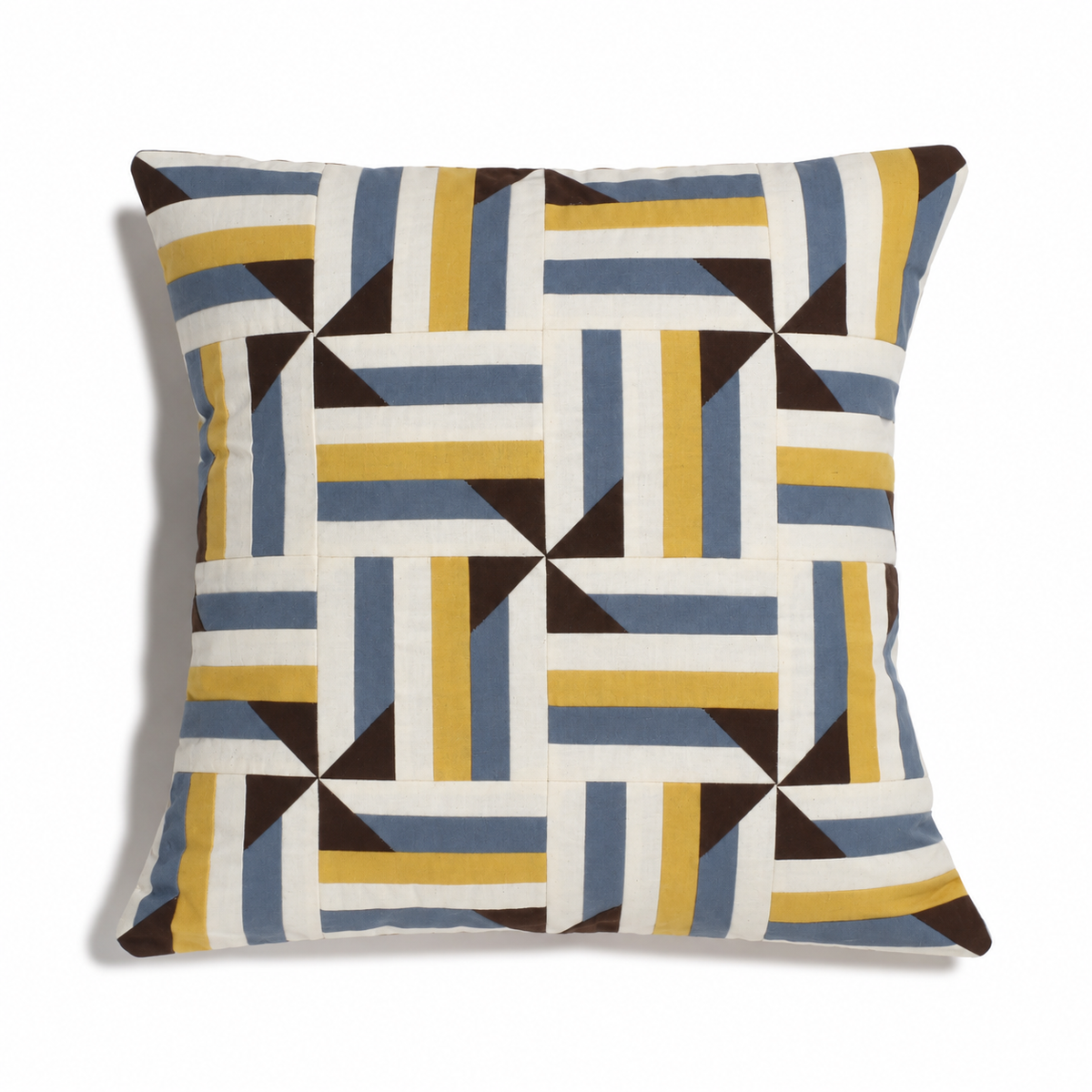 【HOUSE QUILT】 / CUSHION COVER＜WINDMILL＞　※受注生産アイテムとなります。