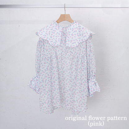 【custom order】natsumi osawa/pearl scalloped tunic※受注商品となります/9月2日(火）22:00締切となります