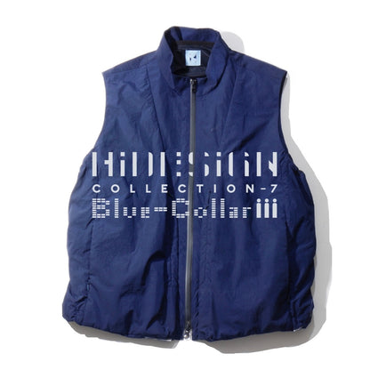 HIDESIGN / Air Flow Vest/ navy<br>※受注生産商品となります