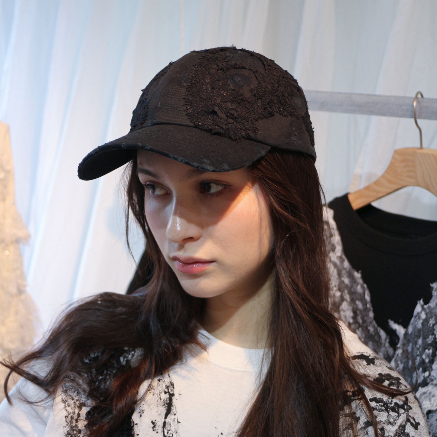 HANA YAGI / Lace collage Cap＜patch＞