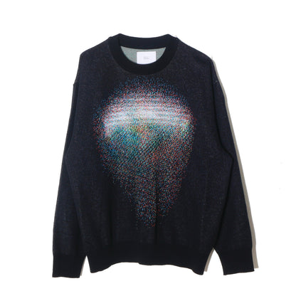 Photon_Knit_Sweater / black