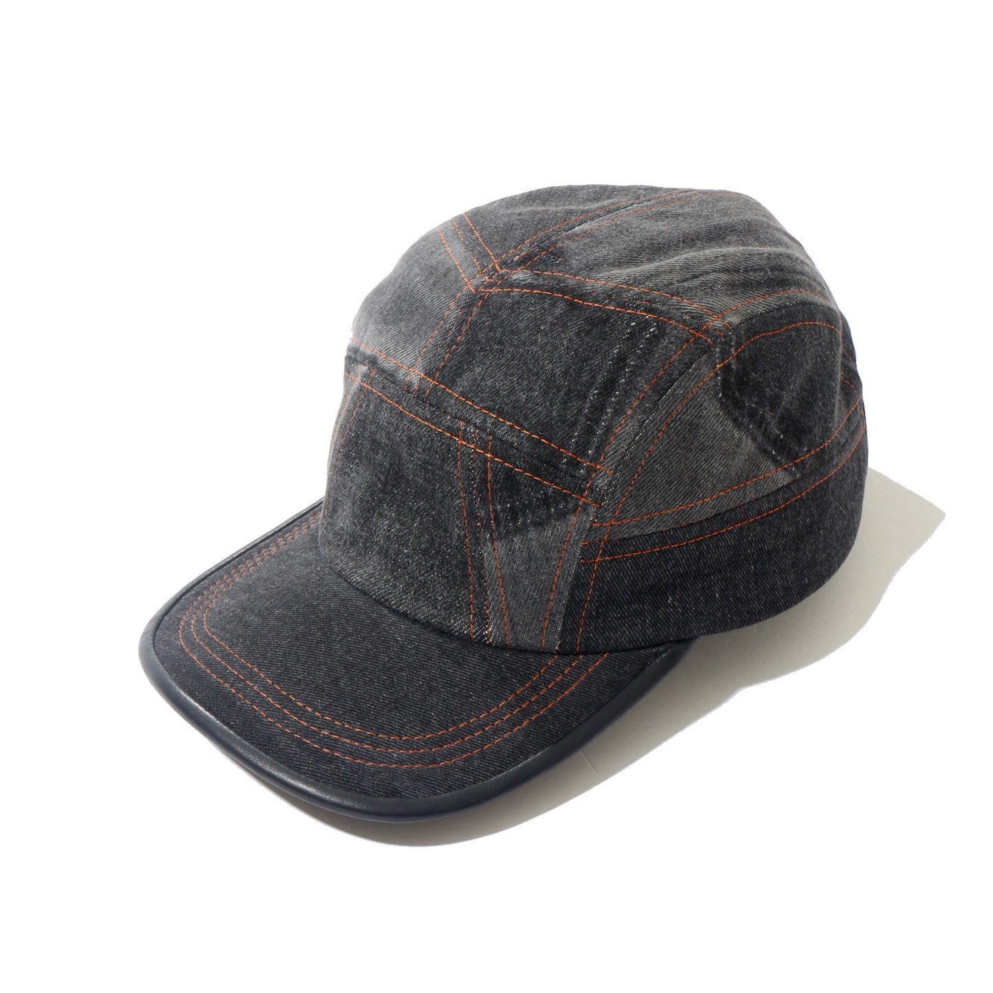 nir / Black Denim Pachwork Cap / ※受注商品となります