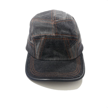 nir / Black Denim Pachwork Cap / ※受注商品となります