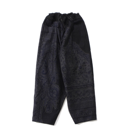 Tibetan Paisley Himo Pants / blue